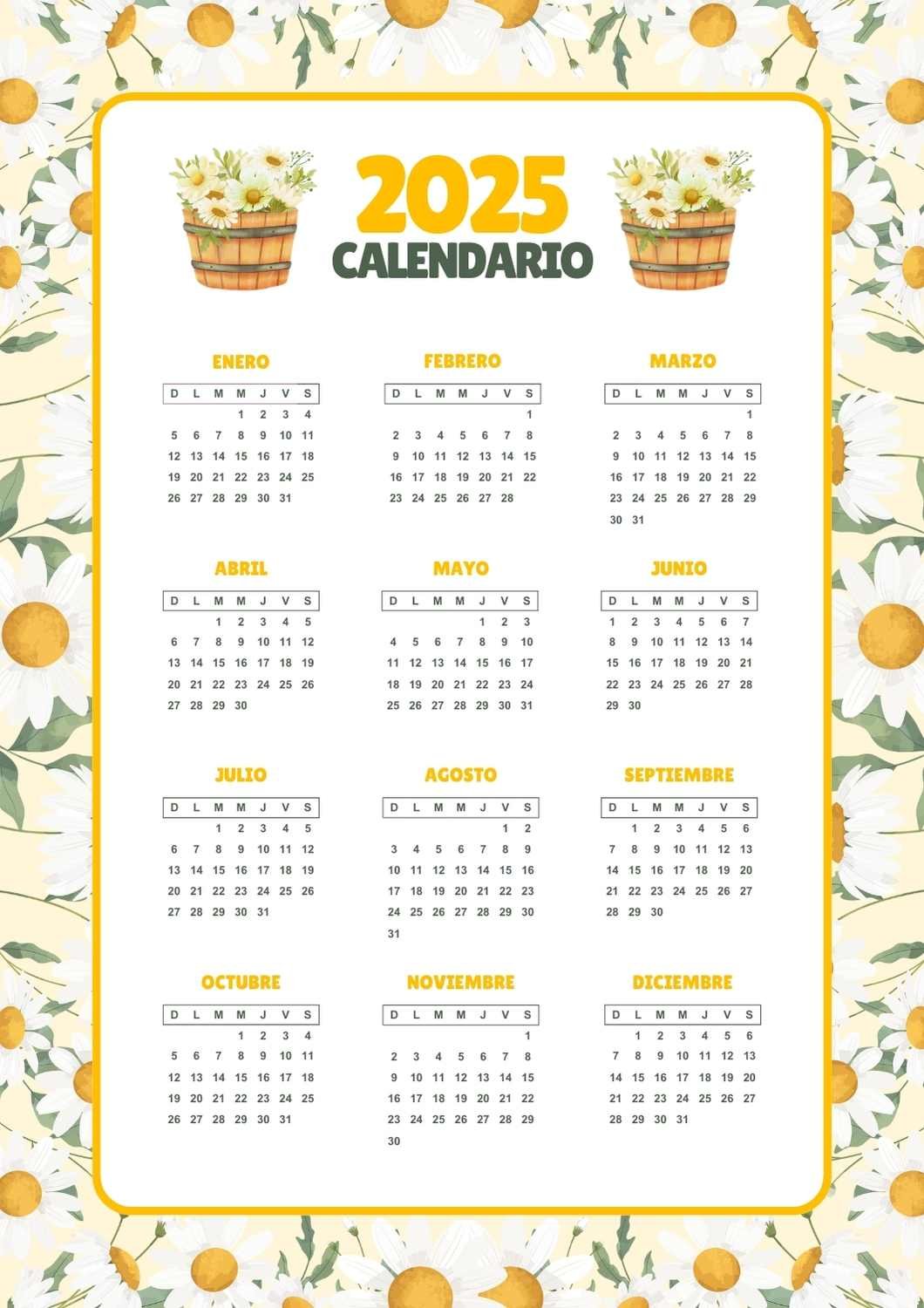 Calendar 2025